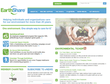 Tablet Screenshot of earthshare.org